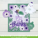 Lawn Fawn, lawn cuts/ Stanzschablone, happy ghost tag