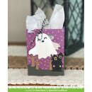 Lawn Fawn, lawn cuts/ Stanzschablone, happy ghost tag