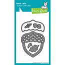 Lawn Fawn, lawn cuts/ Stanzschablone, stitched acorn frame