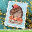 Lawn Fawn, lawn cuts/ Stanzschablone, stitched acorn frame