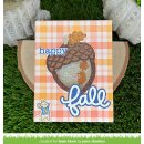 Lawn Fawn, lawn cuts/ Stanzschablone, stitched acorn frame