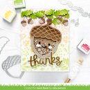 Lawn Fawn, lawn cuts/ Stanzschablone, stitched acorn frame