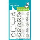 Lawn Fawn, clear stamp, simply celebrate squirrels