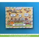 Lawn Fawn, clear stamp, simply celebrate squirrels