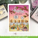 Lawn Fawn, clear stamp, simply celebrate squirrels