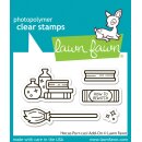 Lawn Fawn, clear stamp, hocus purr-cus! add-on