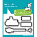 Lawn Fawn, lawn cuts/ Stanzschablone, hocus purr-cus! add-on