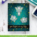 Lawn Fawn, clear stamp, i like cute moths