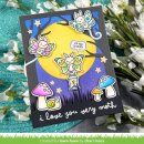 Lawn Fawn, clear stamp, i like cute moths add-on