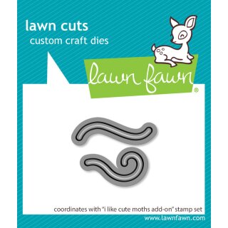 Lawn Fawn, lawn cuts/ Stanzschablone, i like cute moths...