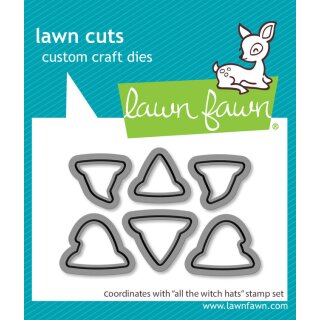 Lawn Fawn, lawn cuts/ Stanzschablone, all the witch hats