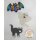 Quilling Tool, Halloween 3er Set (Katze, Geist, Fledermaus)