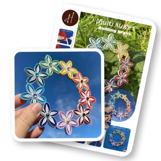 Hanne Olesen, Quilling Ideenseite Multi Colour...