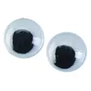 Wackelaugen, rund 100 Stk. ø 4 mm
