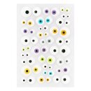 Spellbinders, Enamel Aufkleber Monster Eyes 56St.