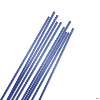 Karen Marie Klip: Quilling Papierstreifen Luxus Blue, 3x450mm, 120 g/m2, 50 Streifen