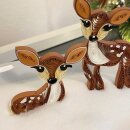 Hanne Olesen, Quilling Anleitung - Reh