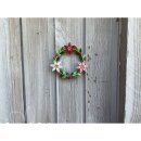 Dommerby Papir, Quilling Anleitung - Weihnachtsstern-Kranz