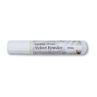 Lavinia Stamps, Velvet Powder - White