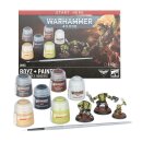 Warhammer 40.000. Orks, Boys + Paints