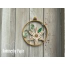 Dommerby Papir, Quilling Anleitung - Weihnachtsstern Kugel XL