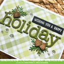 Lawn Fawn, lawn cuts/ Stanzschablone, pinecone and leaves border