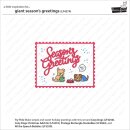 Lawn Fawn, lawn cuts/ Stanzschablone, giant seasons greetings