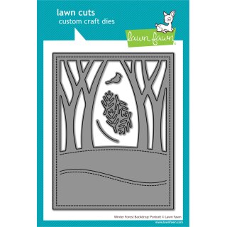 Lawn Fawn, lawn cuts/ Stanzschablone, winter forest...