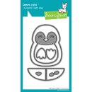 Lawn Fawn, lawn cuts/ Stanzschablone, big hugs penguin