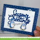 Lawn Fawn, lawn cuts/ Stanzschablone, big hugs penguin