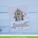 Lawn Fawn, reveal wheel templates: gingerbread house...