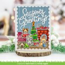 Lawn Fawn, clear stamp, cozy dogs