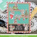 Lawn Fawn, clear stamp, a mice christmas