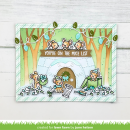 Lawn Fawn, clear stamp, a mice christmas