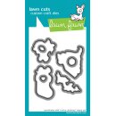Lawn Fawn, lawn cuts/ Stanzschablone, a mice christmas