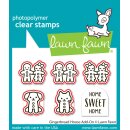 Lawn Fawn, lawn cuts/ Stanzschablone, gingerbread house...