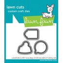 Lawn Fawn, lawn cuts/ Stanzschablone, cozy dogs christmas...