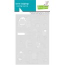 Lawn Fawn, coloring stencils, penguin party