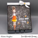 Sweet November Stamps, clear stamp, Candie Corn