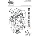 Sweet November Stamps, clear stamp, Witchy Enid