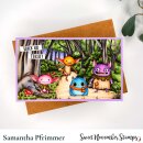 Sweet November Stamps, clear stamp, Goblin Gathering