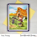 Sweet November Stamps, clear stamp, Fall Day Fairwees