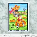 Sweet November Stamps, clear stamp, Pumpkin Patch