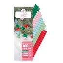 papier + ideen, Fröbelstern Mix 5mm, Pastell