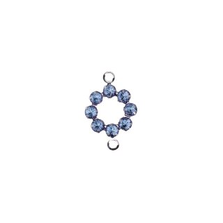 Swarovski Schmuck-Accessoires 2 Ösen 15 mm KRANZ Royalblau 1 Stück