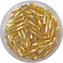 Glasstifte twistet 12mm 10g gold