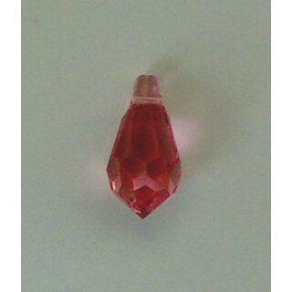 Swarovski Anhänger / Pendant Tropfen 11x5,5mm ROSE 2 Stück