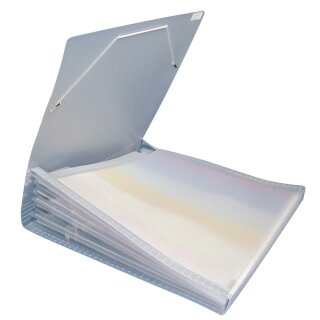 Fächertasche für Scrapbooking-Papiere, 34x35 cm, 7 Fächer