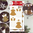 Stanzbogen: Engel gold/weiss Karen Marie Klip