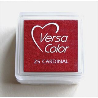 Versa-Color Pigment-Stempelkissen 25 x 25mm 25 Cardinal